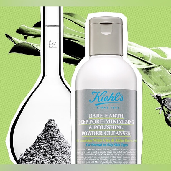 Kiehl's Rare Earth Deep Pore Cleansing Powder - White - Picture 1 of 8